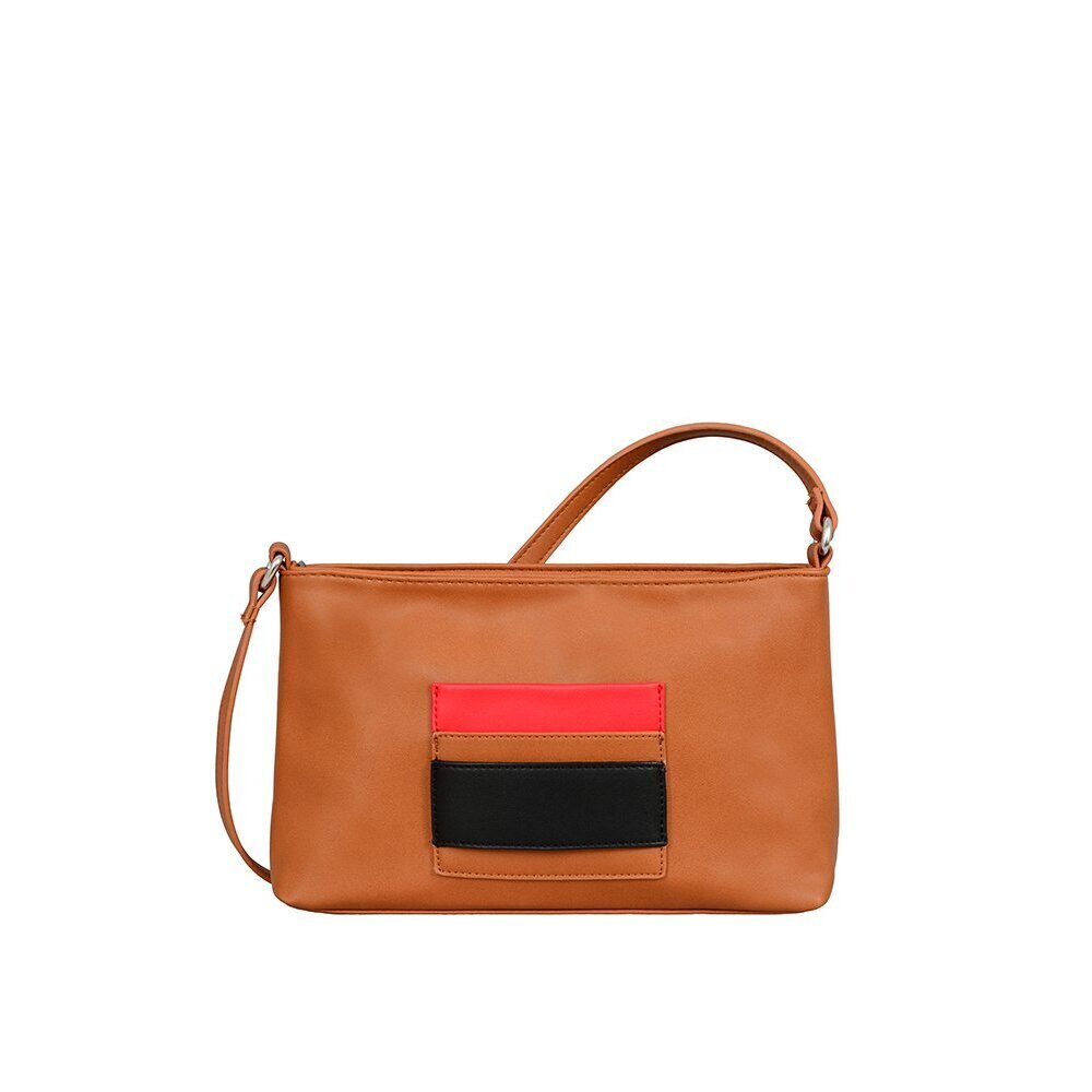 1230 Rae Crossbody 12" X 3" X 6.5", Camel, One Size
